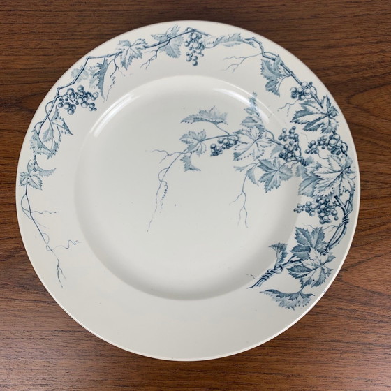 Image 1 of Plato grande redondo de hierro fundido, modelo "Pampre", Jr., siglo XX