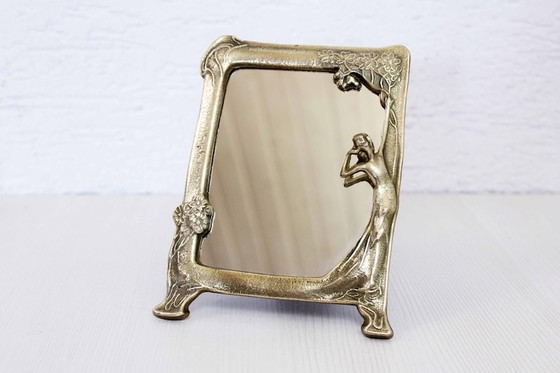 Image 1 of Bronze mirror from the 1950s