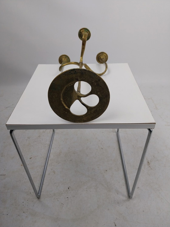 Image 1 of 1 x 3 arm candelabra by Kurt jesch for Fratelli Tonini 1970s