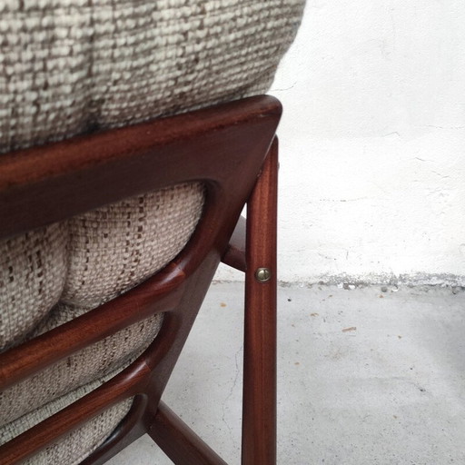 Vintage Danish teak armchair by Grete Jalk, 1960