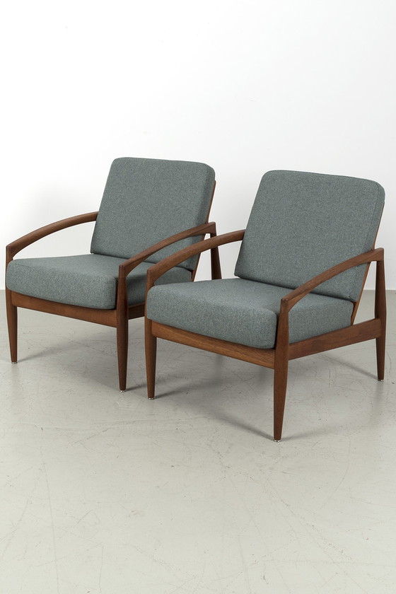 Image 1 of Ensemble de deux fauteuils Paper Knife de Kai Kristiansen