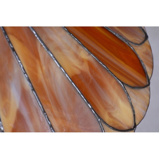 Image 1 of Vintage Art Deco marble and bronze table lamp, Czechoslovakia 1920