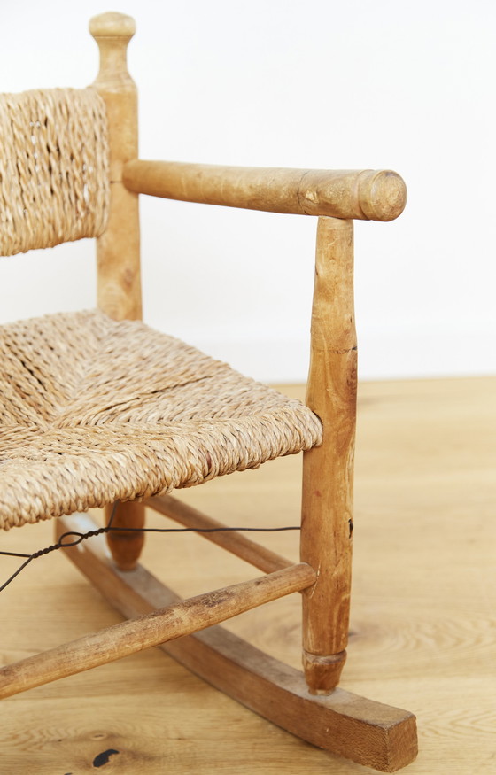 Image 1 of Handmade rocking chair for children from Turkey