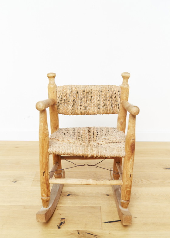 Image 1 of Handmade rocking chair for children from Turkey