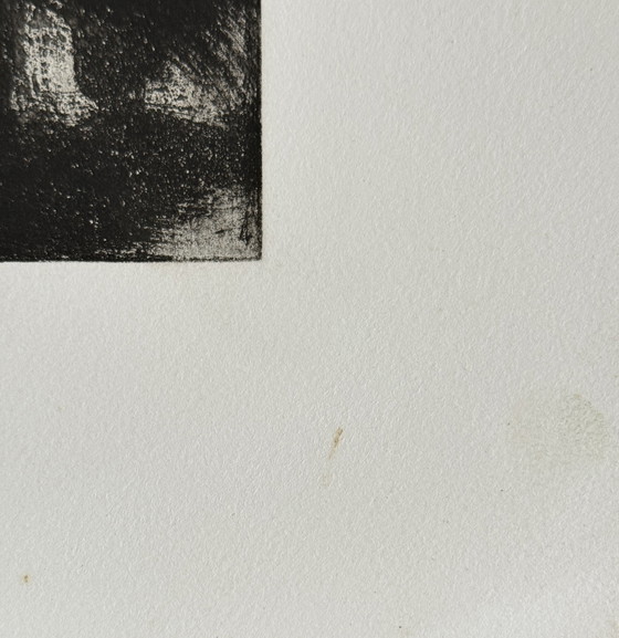 Image 1 of Rare And Beautiful Abstract Lithography By Bengt Lindstrom