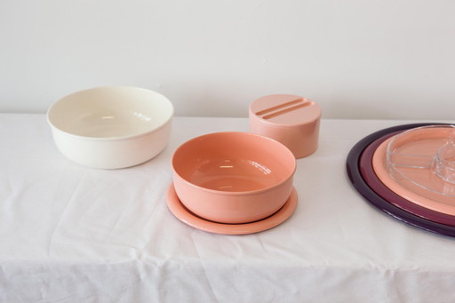  Italian Set Of Tableware By Gianfranco Frattini For Progetti Italia, 1970S