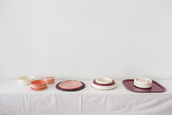 Image 1 of  Italian Set Of Tableware By Gianfranco Frattini For Progetti Italia, 1970S