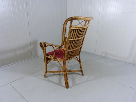 Image 1 of Fauteuil en rotin 1920-1930