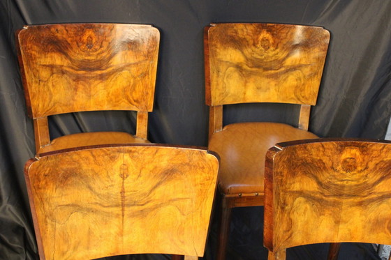 Image 1 of 4x Art Deco Chairs