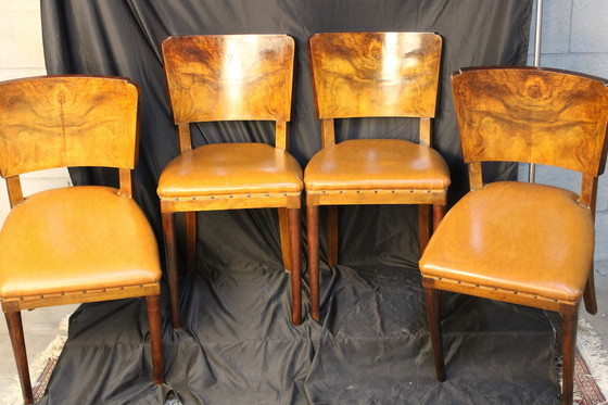 Image 1 of 4x Art Deco Chairs