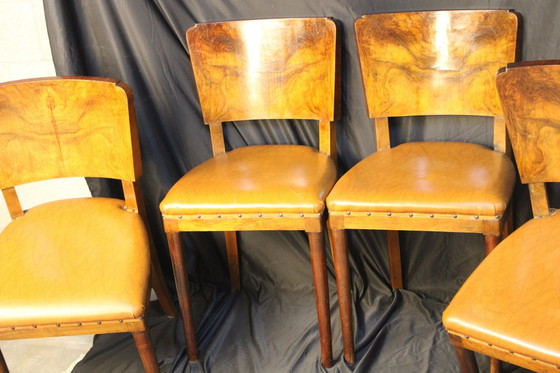 Image 1 of 4x Art Deco Chairs