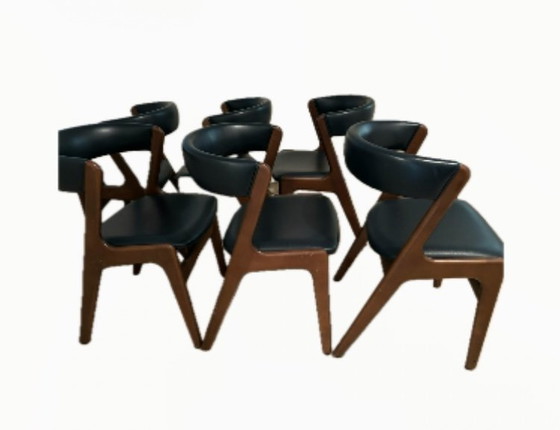 Image 1 of 6X Anderstrup Møbelfabrik Model 68 Chairs