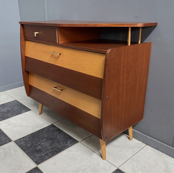 Image 1 of Wood Shoe Cabinet 1960S