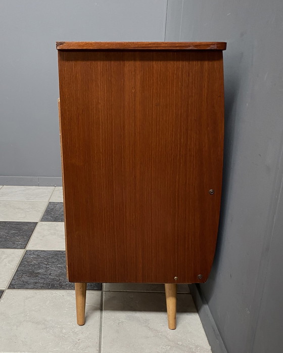 Image 1 of Wood Shoe Cabinet 1960S