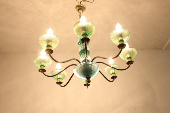 Image 1 of Italian Chandelier 80'S 