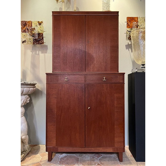 Image 1 of Vintage teak cabinet by Carl Malmsten, Sweden 1970