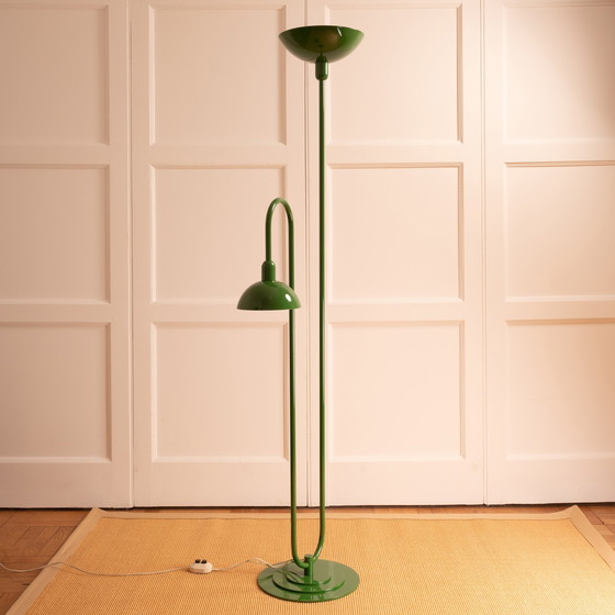 Image 1 of 2-Light Floor Lamp - 1970S