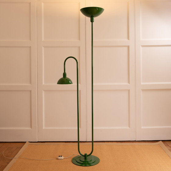 Image 1 of 2-Light Floor Lamp - 1970S