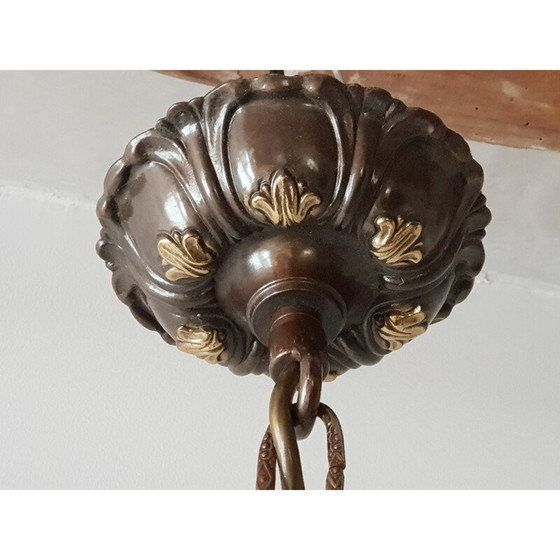 Image 1 of Lampadario vintage in ottone, 1970