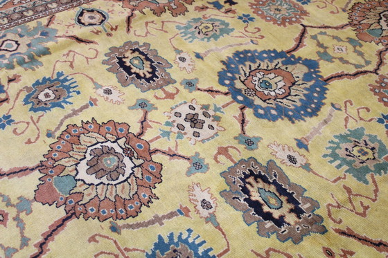 Image 1 of Original Hand-Knotted Persian Carpet Mahalat Fine Xxl Size 595 X 386 Cm Top Condition