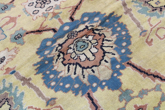 Image 1 of Original Hand-Knotted Persian Carpet Mahalat Fine Xxl Size 595 X 386 Cm Top Condition