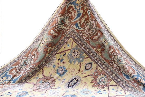 Image 1 of Original Hand-Knotted Persian Carpet Mahalat Fine Xxl Size 595 X 386 Cm Top Condition