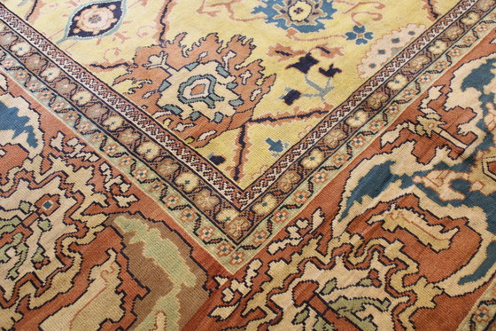 Image 1 of Original Hand-Knotted Persian Carpet Mahalat Fine Xxl Size 595 X 386 Cm Top Condition