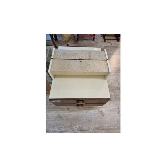 Image 1 of Coppia di comodini vintage in legno, 1970