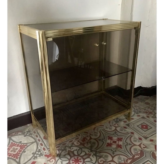 Image 1 of Vintage 2-Door Metal Display Case, 1960