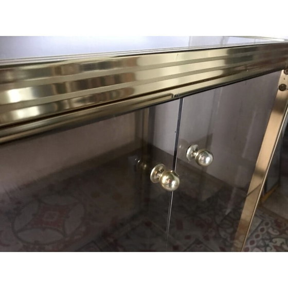 Image 1 of Vintage 2-Door Metal Display Case, 1960