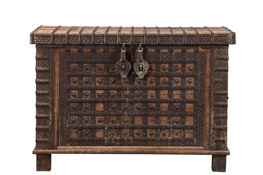 Indian chest with handmade details