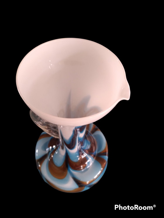 Image 1 of Vase murano Carlo Moretti opalin