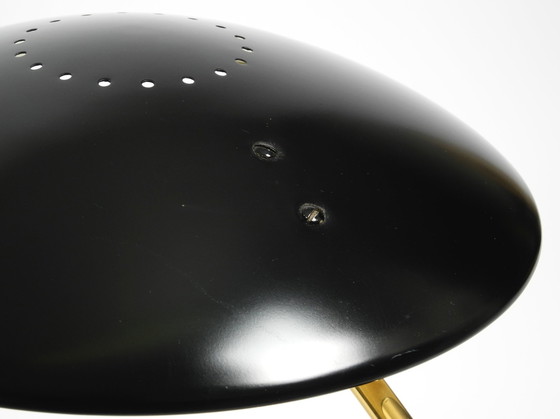 Image 1 of Large Mid Century Modern Table Lamp By Christian Dell For Kaiser Leuchten Model 6787 In Black