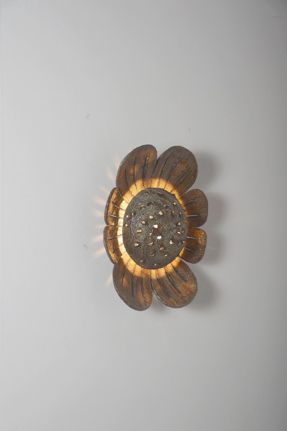 Image 1 of Danish Wall Lamp In Ceramic, 1960s