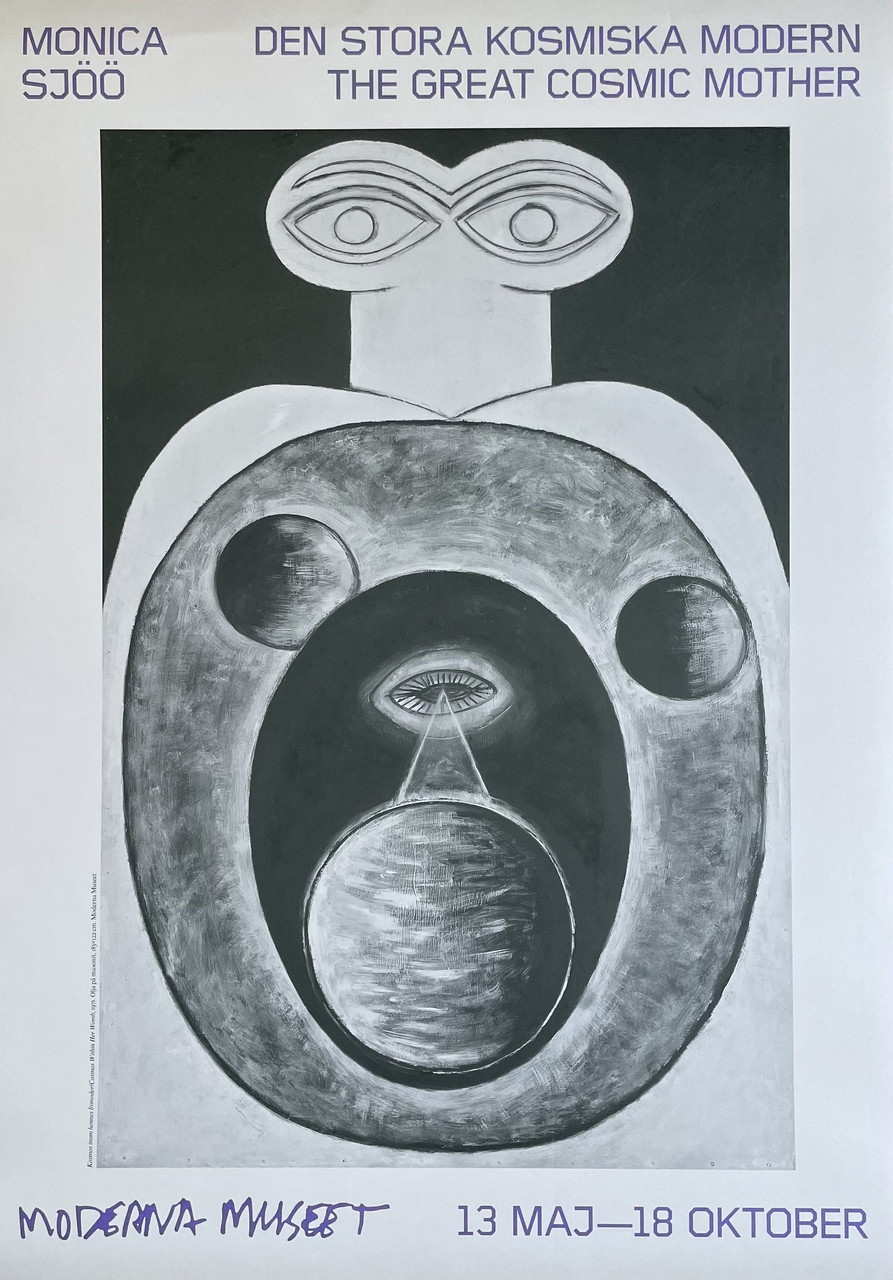アートポスター/Cosmos Within Her Womb/モニカ・シュー Monica Sjöö (1938-2005), Kosmos Inim Hennes Livmoderl Cosmos