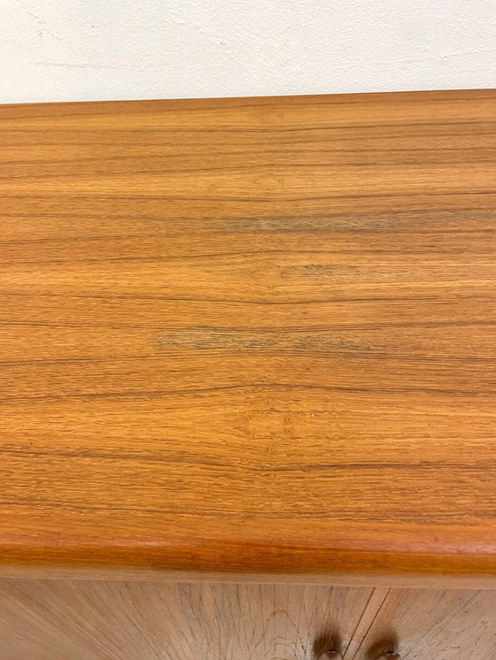 Image 1 of Credenza di metà secolo con ante a tamburo, Dyrlund - Danimarca - anni '60