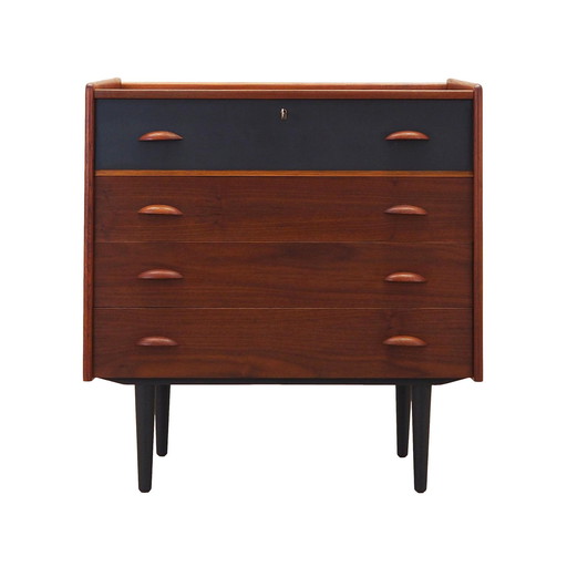 Teak Dressing Table, Danish Design, 1970S, Production: Denmark