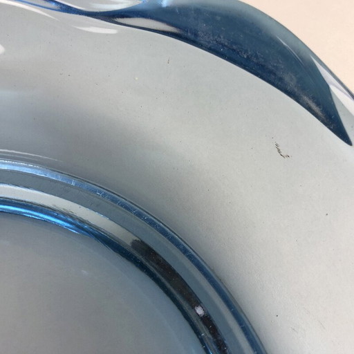 Vintage glass bowl by Rudolf Jurnikl, Czechoslovakia 1960s