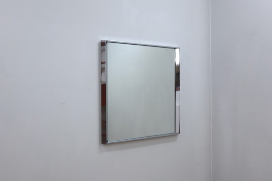 Image 1 of Vintage Triangular Prism-Shaped Side Edge Mirror 1970S