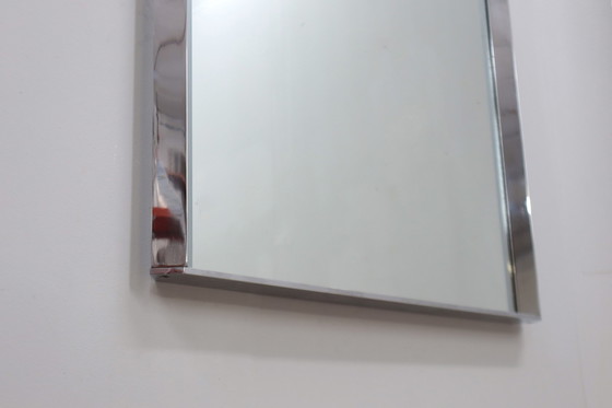 Image 1 of Vintage Triangular Prism-Shaped Side Edge Mirror 1970S