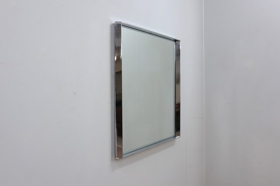 Image 1 of Vintage Triangular Prism-Shaped Side Edge Mirror 1970S