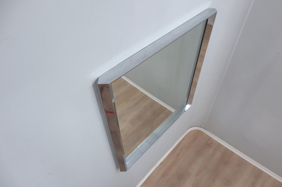 Image 1 of Vintage Triangular Prism-Shaped Side Edge Mirror 1970S