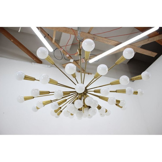 Image 1 of Mid century chandelier Sputnik Atomic, 1960s