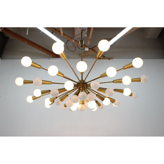 Image 1 of Mid century chandelier Sputnik Atomic, 1960s