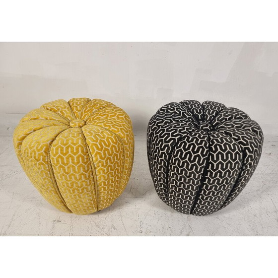 Image 1 of Coppia di pouf vintage di Jindřich Halabala per Up Zavody, 1940