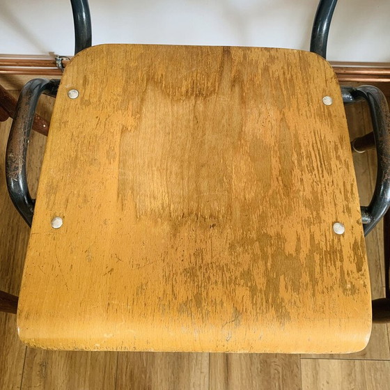 Image 1 of Set of 4 mismatched vintage chairs