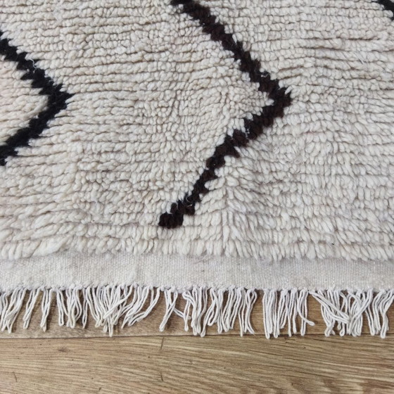 Image 1 of Klein Handgemaakt Marokkaans Berbertapijt - Small Handmade Moroccan Berber Carpet