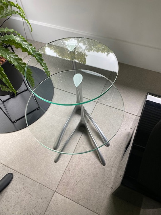 Image 1 of 2x Ronald Schmitt side table Modell: K 385 Design: Matthias Fischer