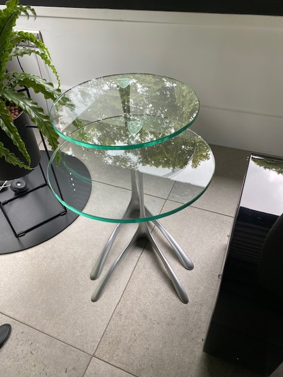 Image 1 of 2x Ronald Schmitt side table Modell: K 385 Design: Matthias Fischer