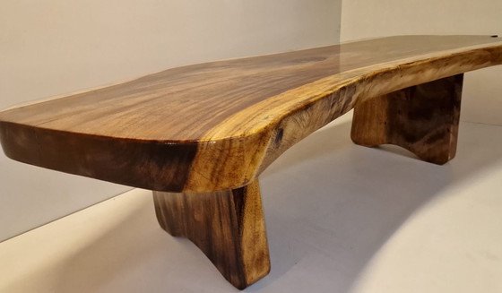 Image 1 of Epoxy coffee table/ bench Suar wood